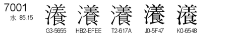 U+7001